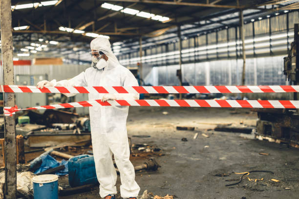 Professional Biohazard technician working in Amherst, NH